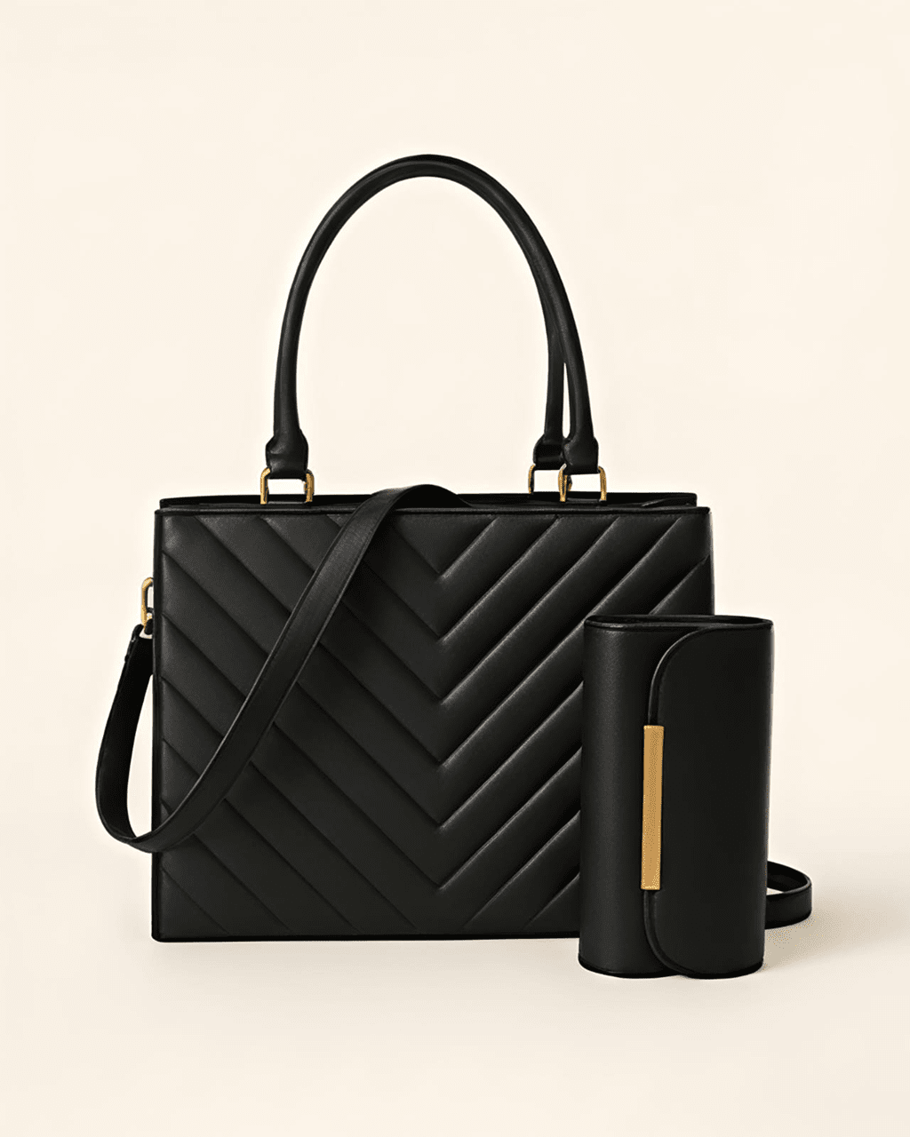 Aleen Quilted Tote - Image 2